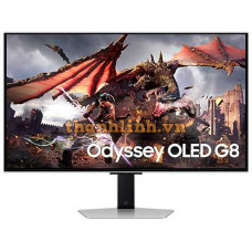 Màn hình gaming Samsung Odyssey G8 LS32DG802SEXXV (4K (3840 x 2160)/ 32Inch/ 0,03ms/ 240Hz/ 250cd/m2/ OLED)