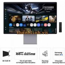 Màn hình thông minh Samsung M9 M90SF LS32FM902SEXXV (32 inch/UHD/QD-OLED/165Hz/0.03ms/loa)