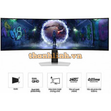 Màn hình Samsung Odyssey OLED G9 G93SD LS49DG930SEXXV (49 inch/DQHD/OLED/240Hz/0.03ms/cong)