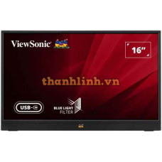 Màn hình di động Viewsonic VA1655-3 (15.6Inch/ Full HD/ 7ms/ 250cd/m2/ IPS/ Loa/ USB- C)
