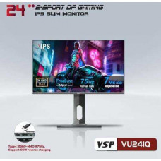 Màn hình VSP VU241Q | 24 inch, 2K, IPS, 75Hz, 7ms, chân xoay