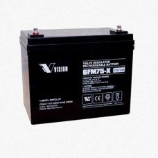 Ắc quy Vision 6FM75-X (12V-75Ah)