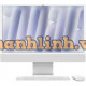 Máy bộ PC AIO Apple iMac M4 (MWUV3SA/A) 24 inch / M4 10-Core / 16GB RAM / 512GB SSD / VGA onboard / macOS / 12 tháng