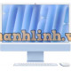 Máy bộ PC AIO Apple iMac M4 (MWV33SA/A) 24 inch / M4 10-Core / 16GB RAM / 512GB SSD / VGA onboard / macOS / 12 tháng