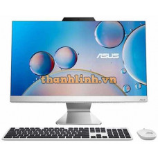 Máy tính để bàn All in one Asus A3402WBAK-WA716W (Intel Core i5-1235U | 16GB | 512GB | Intel Iris Xe | 23.8 inch FHD | Win 11 | Trắng)