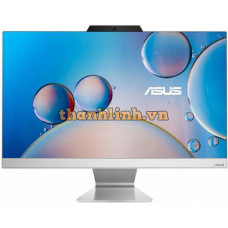 Máy tính để bàn All In One Asus A3402WBAT-WA187W (Intel Core i5-1235U | 8GB | 512GB | Intel UHD | 23.8 inch FHD | Cảm ứng | Win 11 | Trắng)