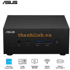 Máy bộ NUC/MINI PC Asus PN64 (PN64-S3063MV) Core i3-1220P / 8GB DDR5 / 256GB SSD / VGA onboard / No OS / 12 tháng
