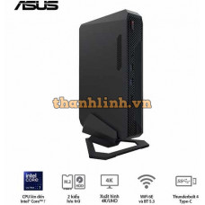 Bộ Mini PC Asus NUC ROG RNUC14SRKU710001I (U7 155H | 2xDDR5-5600 | 3x Gen4 NVMe | Killer Wifi 6E | Win11 | RTX 4060 | Non ROG Logo)