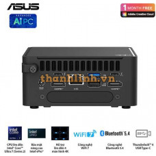 Barebone NUC Asus NUC 15 Pro (RNUC15CRHU700000I) Core Ultra 7 255H/ No RAM/ No SSD/ Intel Arc/ No OS/ 36 tháng