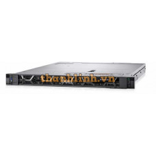 Máy chủ Dell PowerEdge R450 42SVRDR450-702 (Intel Xeon Silver 4310 2.1G/16GB Ram/ 1.2TB HDD/PERC H755/iDRAC9, Enterprise 15G/BC5720DP 1GbE LOM/BC5720QP 1GbE OCP/HP PSU 1 x 600W/Jumper Cord/No Bezel/Rails/DVD-ROM EXT/3Years)