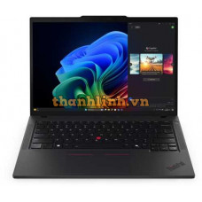 Laptop LENOVO THINKPAD T14 GEN 6/INTEL CORE ULT7 - 258V (4.80 GHZ) /32GB RAM/ 1TB SSD / WIFI,BT,FINGER PRINT/ 14" WUXGA_AG_400N/ WIN 11 PRO/ 3 YRS PREMIER SUPPORT [21QG002PVN]