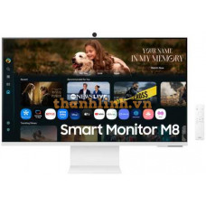 Màn Hình Thông Minh M8 M80F 4K Samsung Vision AI 32 Inch LS32FM803UEXXV