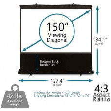 Màn chiếu 150-inch Elite Screens F150NWV