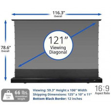 Màn chiếu điện Tab-tension 121-inch Elite Screens FTE121UH2-CLR