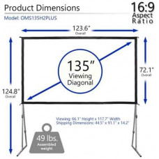 Màn chiếu 135-inch Elite Screens OMS135H2PLUS