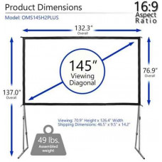 Màn chiếu 145-inch Elite Screens OMS145H2PLUS