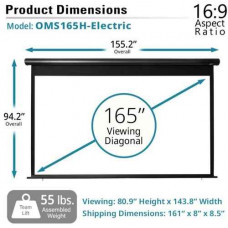 Màn chiếu điện 165-inch Elite Screens OMS165H-ELECTRIC