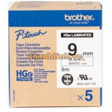 Giấy in nhãn 9mm BROTHER HGe-V5