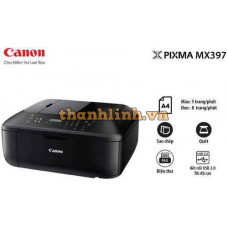 Máy in phun màu Canon Pixma MX 397 (A4/A5/ In/ Copy/ Scan/ Fax/ ADF/ USB)