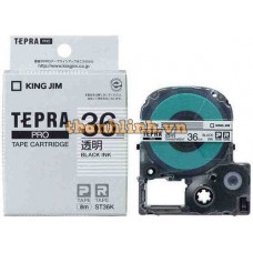 Nhãn in TEPRA ST36K
