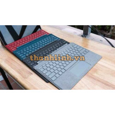 Bàn phím Surface Go Alcantara xám, xanh, đỏ