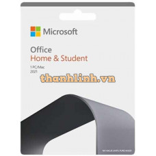 Phần mềm Office Home and Student 2021 English APAC EM Medialess (79G-05387 )