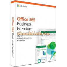 Phần mềm O365 Bus Prem Retail English APAC EM Subscr 1YR Mdls