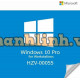Microsoft Windows 10 Pro 64Bit HZV-00055