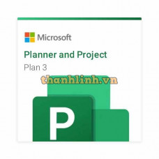 Phần mềm Microsoft Planner and Project Plan 3 ANNUAL