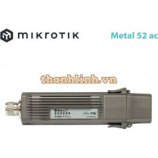 WiFi Outdoor Công Suất Cao 31dBm 1.3W Vỏ Kim Loại MikroTik Metal 52 ac | RBMetalG-52SHPacn