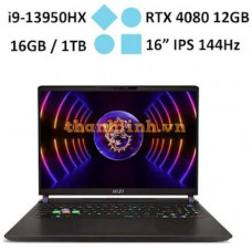 Laptop MSI GP68HX 13VH-252VN (i9-13950HX/ RAM 16GB/ GeForce RTX™ 4080/ 1TB SSD/ Windows 11)