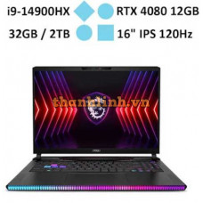 Laptop MSI Raider GE68 HX 14VHG-646VN (i9-14900HX/ RAM 32GB/ GeForce RTX™ 4080/ 2TB SSD/ Windows 11)