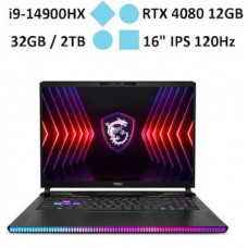 Laptop MSI Raider GE68 HX 14VHG-646VN (i9-14900HX/ RAM 32GB/ GeForce RTX™ 4080/ 2TB SSD/ Windows 11)