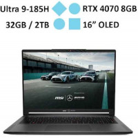 Laptop MSI Stealth 16 Mercedes AMG Motorsport A1VGG-293VN (Ultra 9 185H/ RAM 32GB/ GeForce RTX™ 4070/ 2TB SSD/ Windows 11)