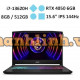 Laptop MSI Katana 15 B13VEK-252VN (i7-13620H/ RAM 8GB/ GeForce RTX™ 4050/ 512GB SSD/ Windows 11)