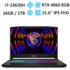 Laptop MSI Katana 15 B13VFK - 676VN (i7-13620H/ RAM 16GB/ GeForce RTX™ 4060/ 1TB SSD/ Windows 11)