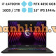 Laptop MSI Sword 16 HX B14VEKG-039VN (i7-14700HX) (Xám)
