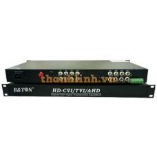 Bộ chuyển đổi video 16ch bdirectional contact closure B&TON BT-16C↑↓F-T/R