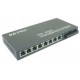 Bộ chia mạng Gigabit POE 8 x Gigabit PoE s + 2 x Gigabit , SM 20Km SC B&TON BT-6208GE-20