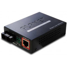 Converter quang IEEE802.3af PoE 10/100Base-TX to 100Base-FX Planet FTP-802