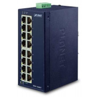 Bộ chia mạng IP30 Industrial 16-Port 10/100TX Ethernet Switch Planet ISW-1600T