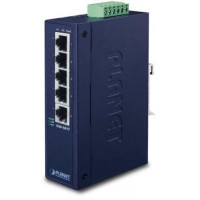 Bộ chia mạng IP30 Slim Type 5-Port Industrial Fast Ethernet Switch Planet ISW-501T