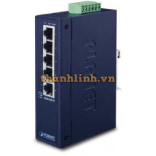 Bộ chia mạng IP30 Slim Type 5-Port Industrial Fast Ethernet Switch Planet ISW-501T
