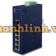 Bộ chia mạng IP30 Slim Type 4-Port Industrial Ethernet Switch + 1-Port 100Base-F Planet ISW-511TS15