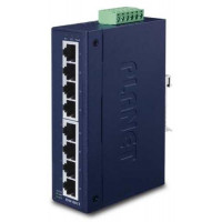 Bộ chia mạng IP30 Slim Type 8-Port Industrial Fast Ethernet Switch Planet ISW-801T