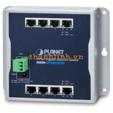 Bộ chia mạng IP30 8-Port Gigabit Wall-mount Switch Planet WGS-803