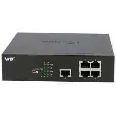 Bộ chia mạng 4×10/100Base- Wintop YT-DS105-1GT4T