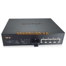 Bộ chia mạng Gigabit 4 x Gigabit s and 1 x Gigabit , SM , 20Km , SC Wintop YT-DS205-1GF4GT