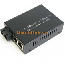 Bộ chia mạng Gigabit 1 x Gigabit s and 1 x Gigabit , Multi-mode , 500m , SC Wintop YT-MC102-1GF1GT ( M )