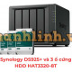 Thiết bị lưu trữ NAS Synology DS925+ 24TB (03 x HAT3320-8T)